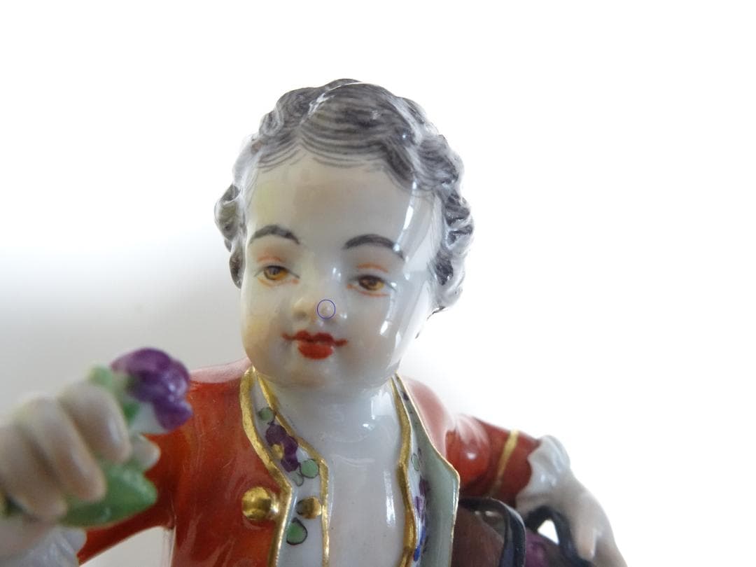 陶磁器◆マイセン フィギュア フィギュリン 人形 Meissen