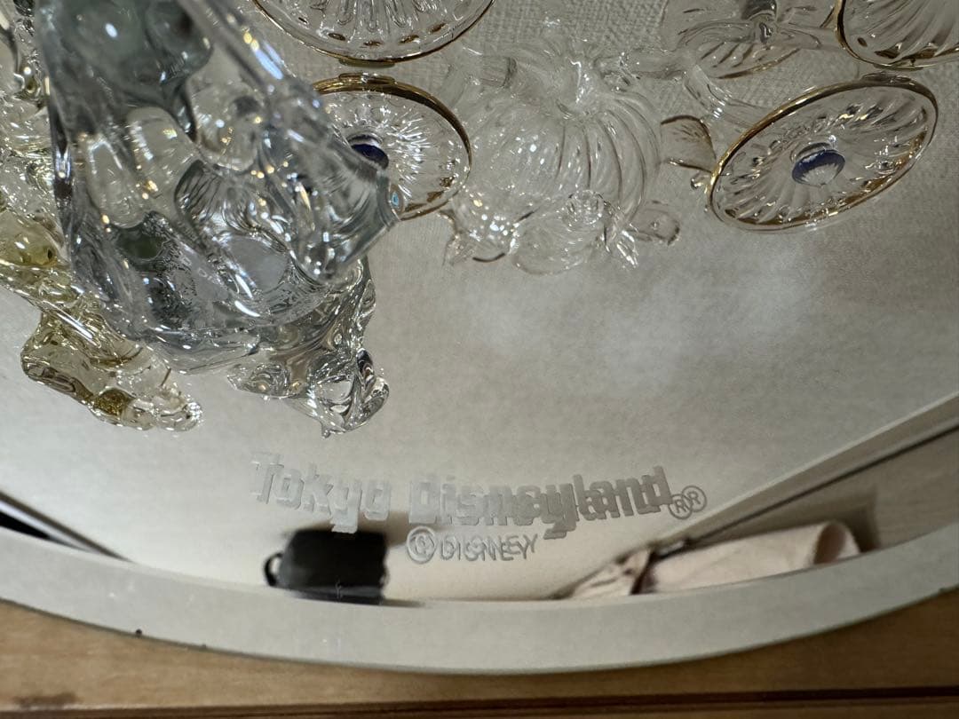 希少 ディズニー カボチャの馬車 シンデレラ ガラス細工 フィギュア