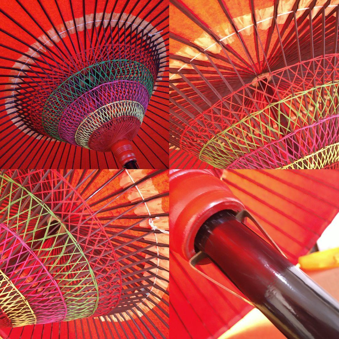 AI3 野点傘3尺 新品未使用保管品 布包 専用紙箱入 露先下り 茶道具