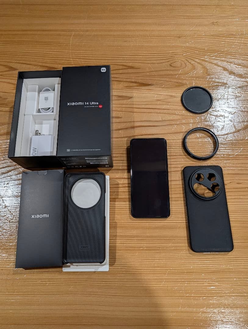 め*ゅ様 Xiaomi 14 Ultra ブラック 本体　512GB　国内版　オ