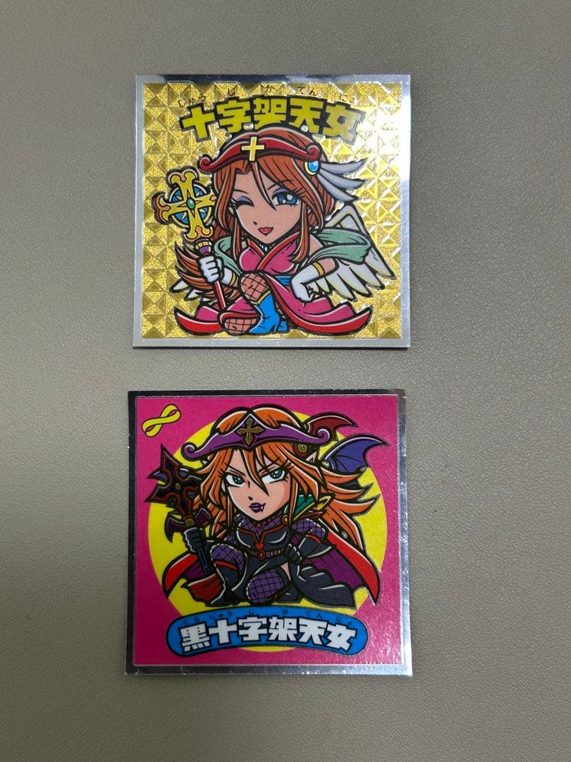 ビックリマン　十字架天女　黒十字架天