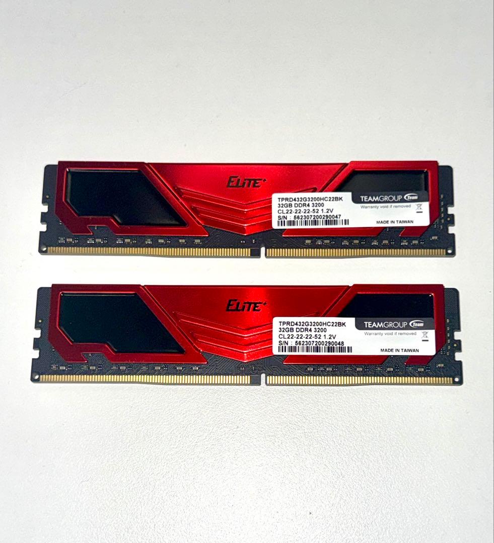 デスクトップ用 メモリー DDR4 64GB 3200MHz 32GB 2枚
