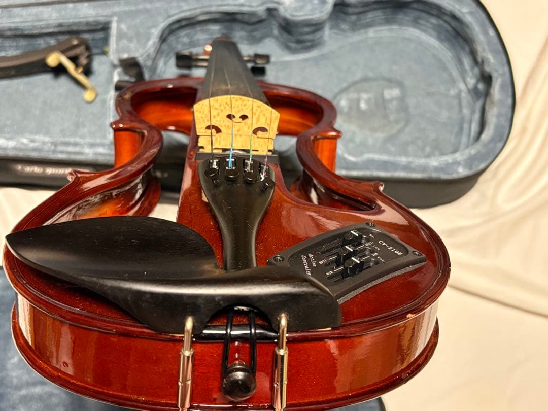 カルロ・ジョルダーノ　エレキバイオリン　CV-210E 美品1922-01-1