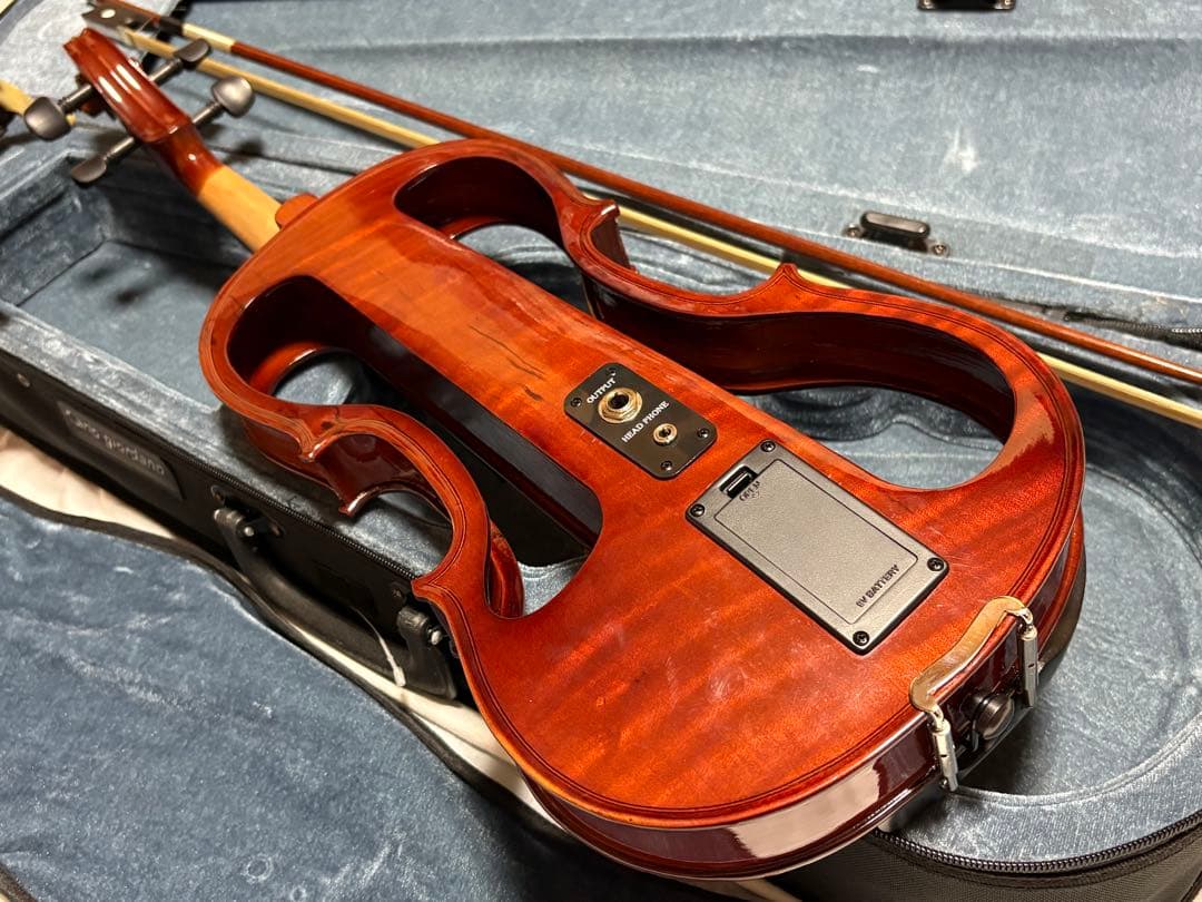 カルロ・ジョルダーノ　エレキバイオリン　CV-210E 美品1922-01-1