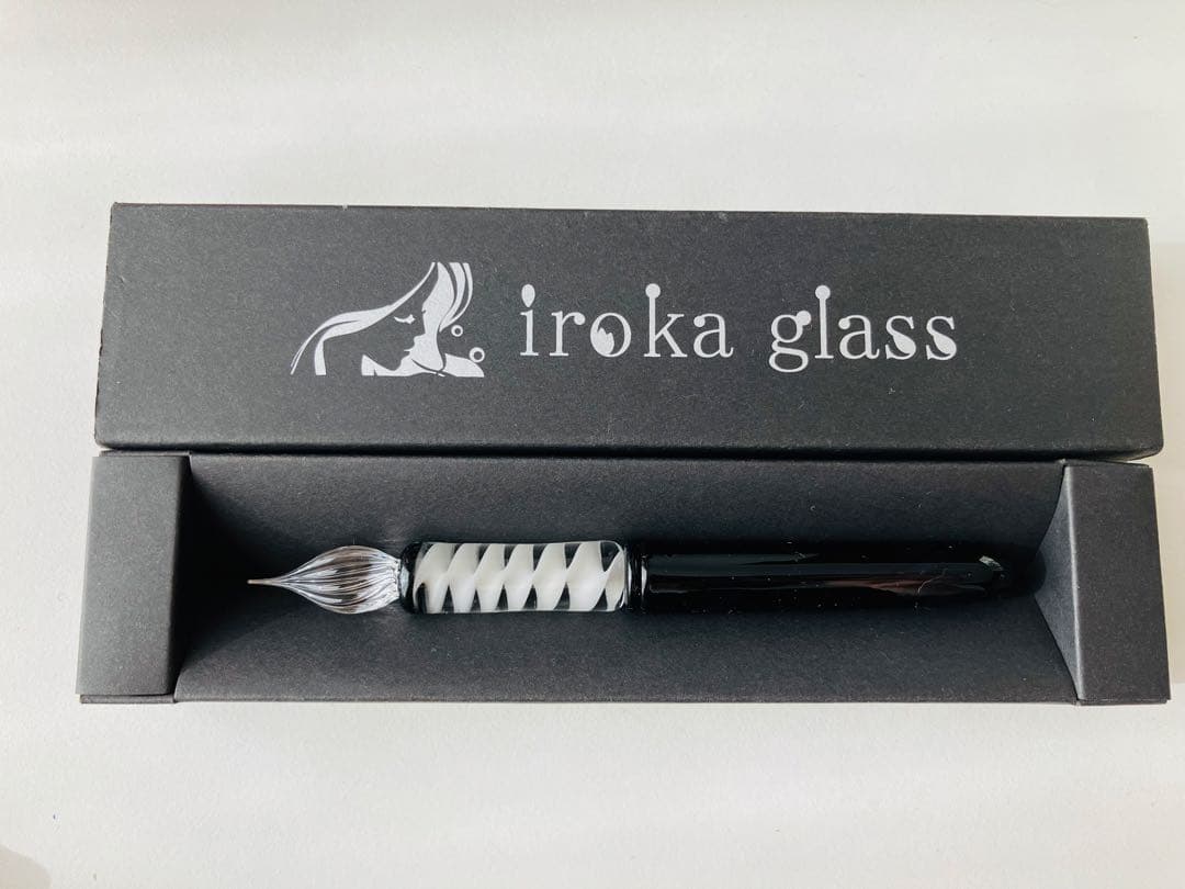 【新品未使用】色華硝子　ガラスペン