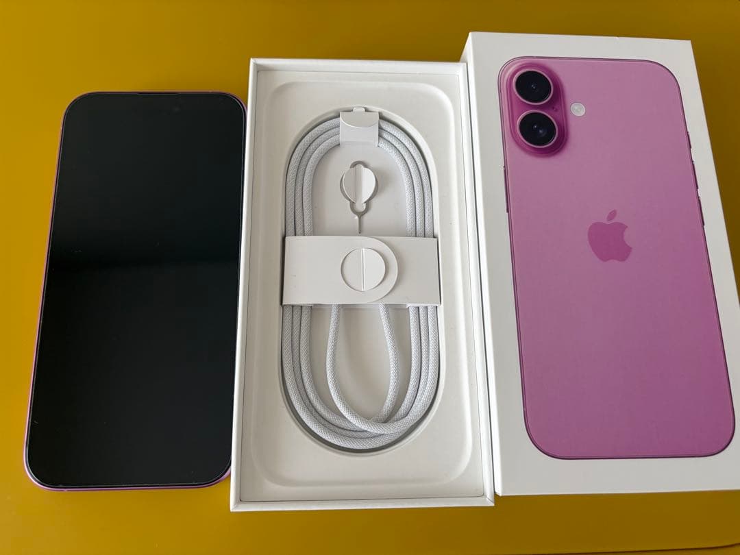 【傷なし美品】iPhone 16 128GB 本体 バッテリー最大容量100%