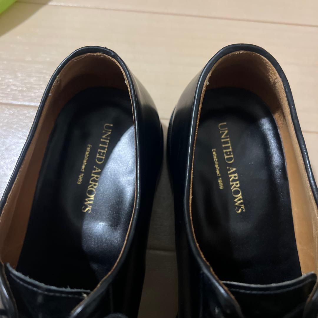 UNITED ARROWS プレーントゥ　ビブラムソール　サイズ41