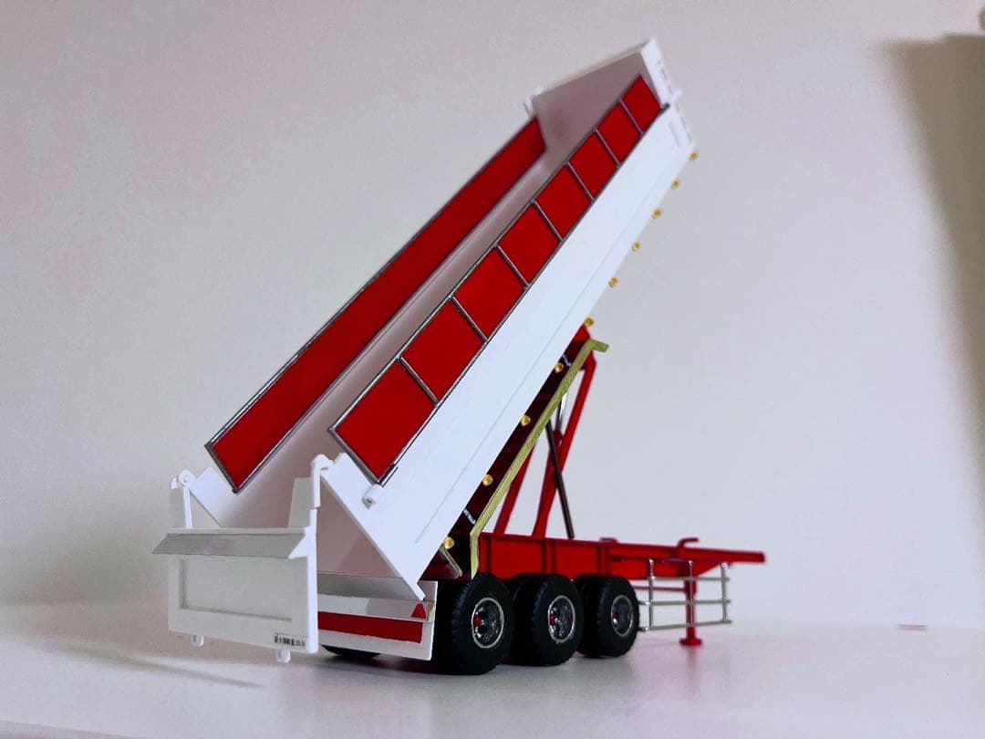 1/50 3軸 トレーラー ダンプ ケンクラフト 日野 プロフィア 用 建機