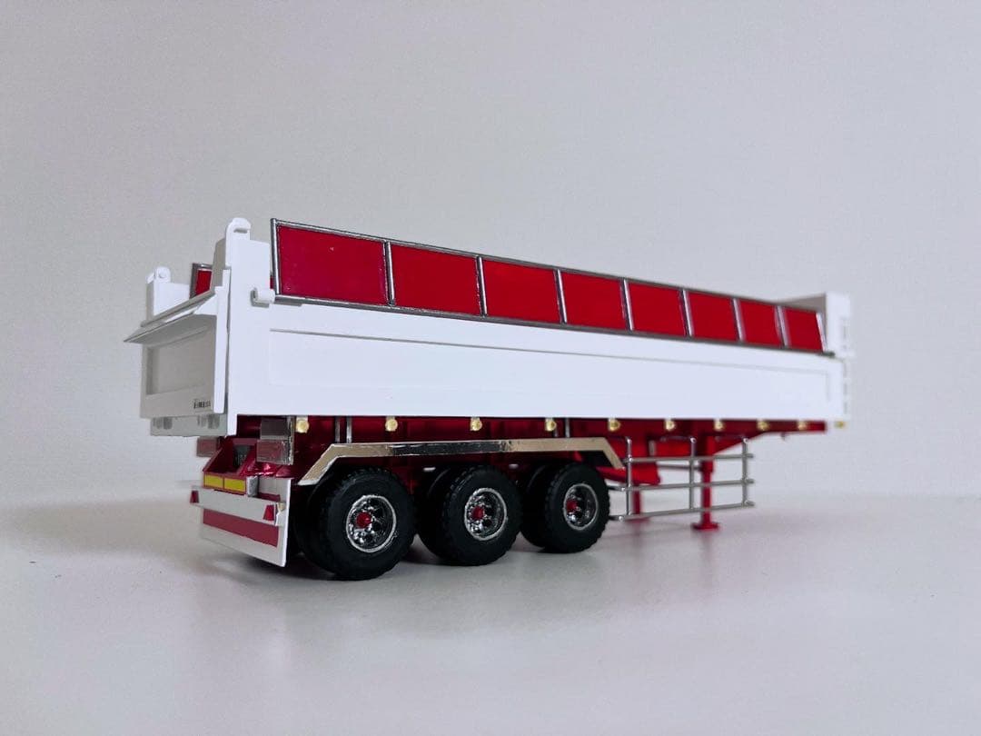 1/50 3軸 トレーラー ダンプ ケンクラフト 日野 プロフィア 用 建機