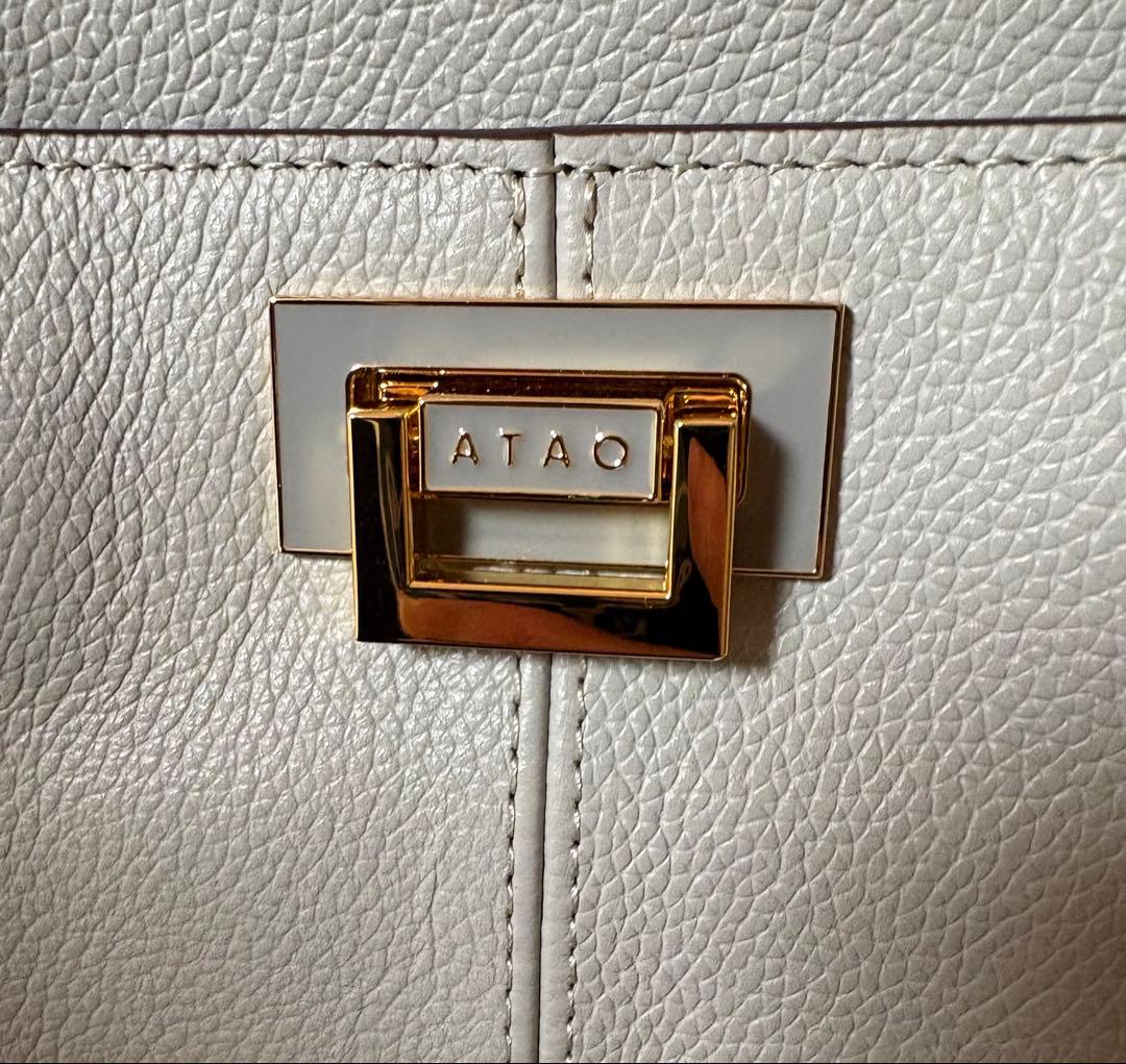 アタオ ATAO ウィークエンド ショルダーバッグアイスグレー