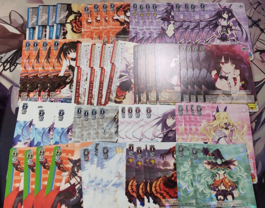 ヴァイスシュヴァルツ　デート・ア・ライブ　ファンタジア文庫　パーツセット