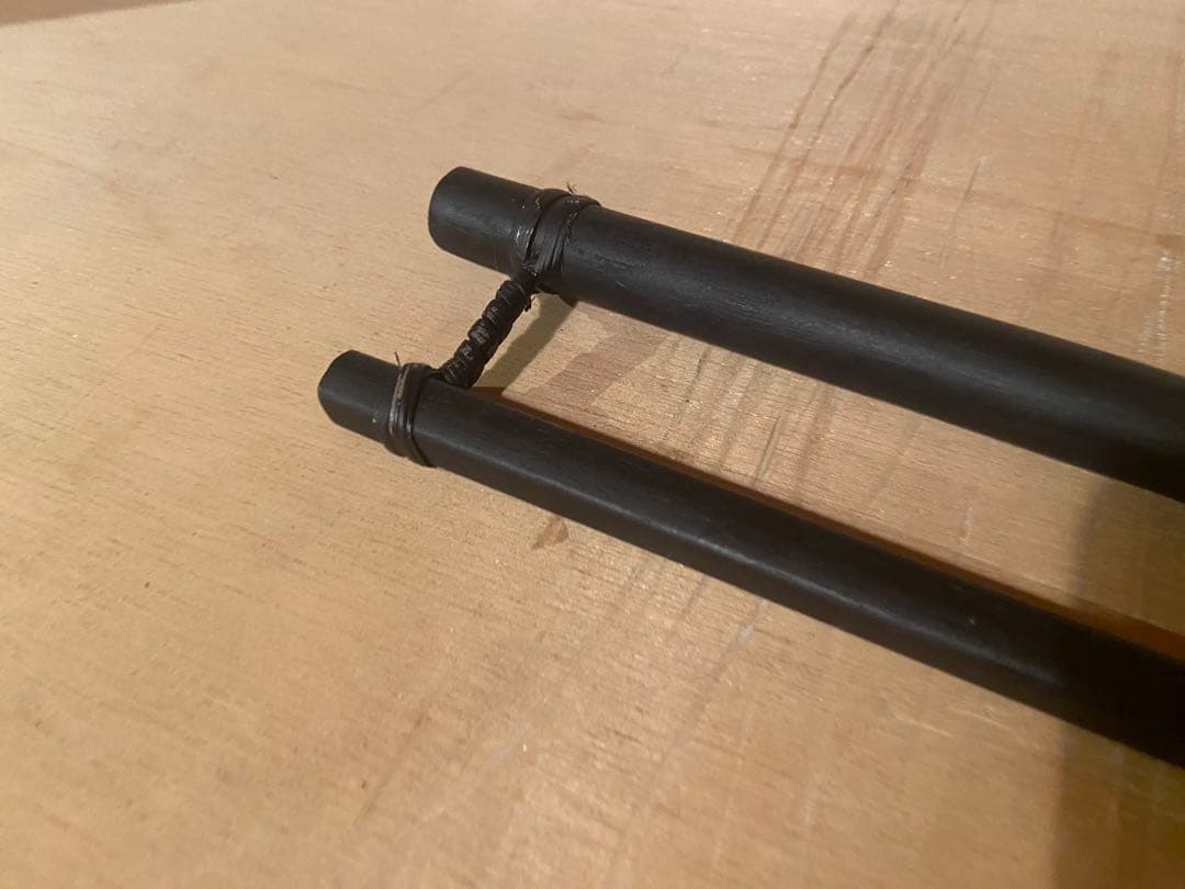 李朝 朝鮮 木製 金具付き 自在鉤