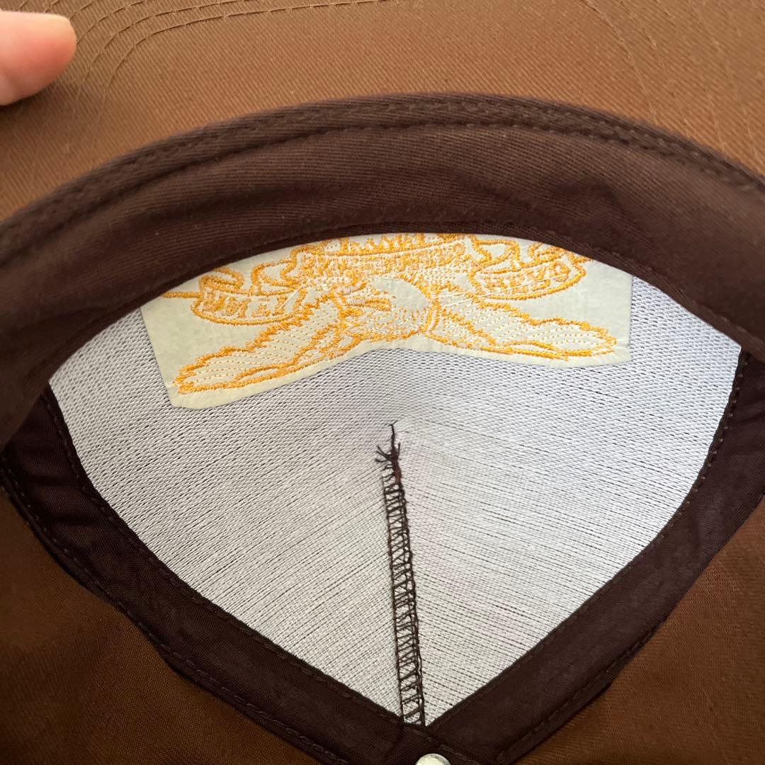 ANTIHERO アンタイヒーロー　アンチヒーロー キャップ　USA製　ブラウン