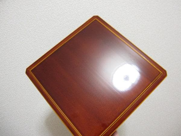 新品　飛騨高山　伝統工芸　飛騨春慶　豪華 五段重箱　角重　木箱付き