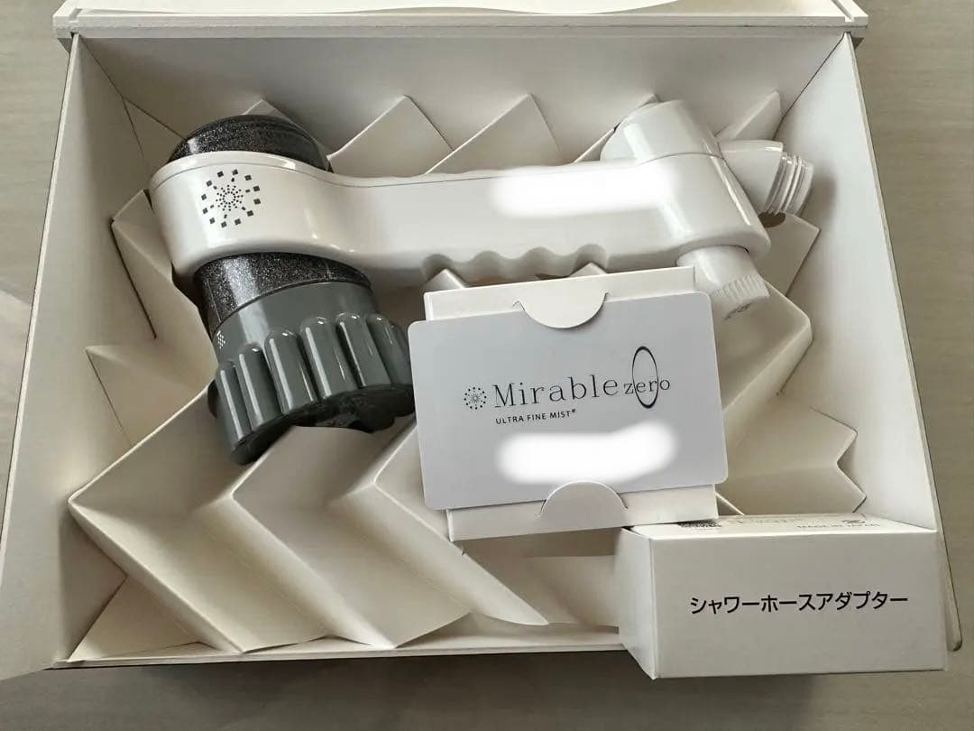 Mirable zero シャワーヘッド ウルトラファインミスト