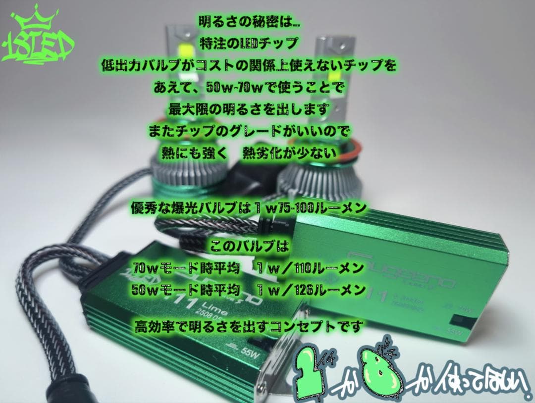 tnk18LED　シリーズS 宇宙一明るい高効率バルブ　2セット