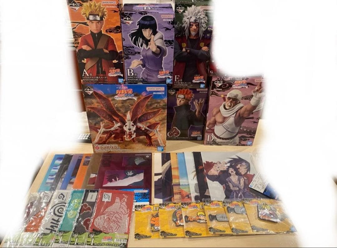 一番くじ ナルト A B C D E ラストワン フィギュア6体