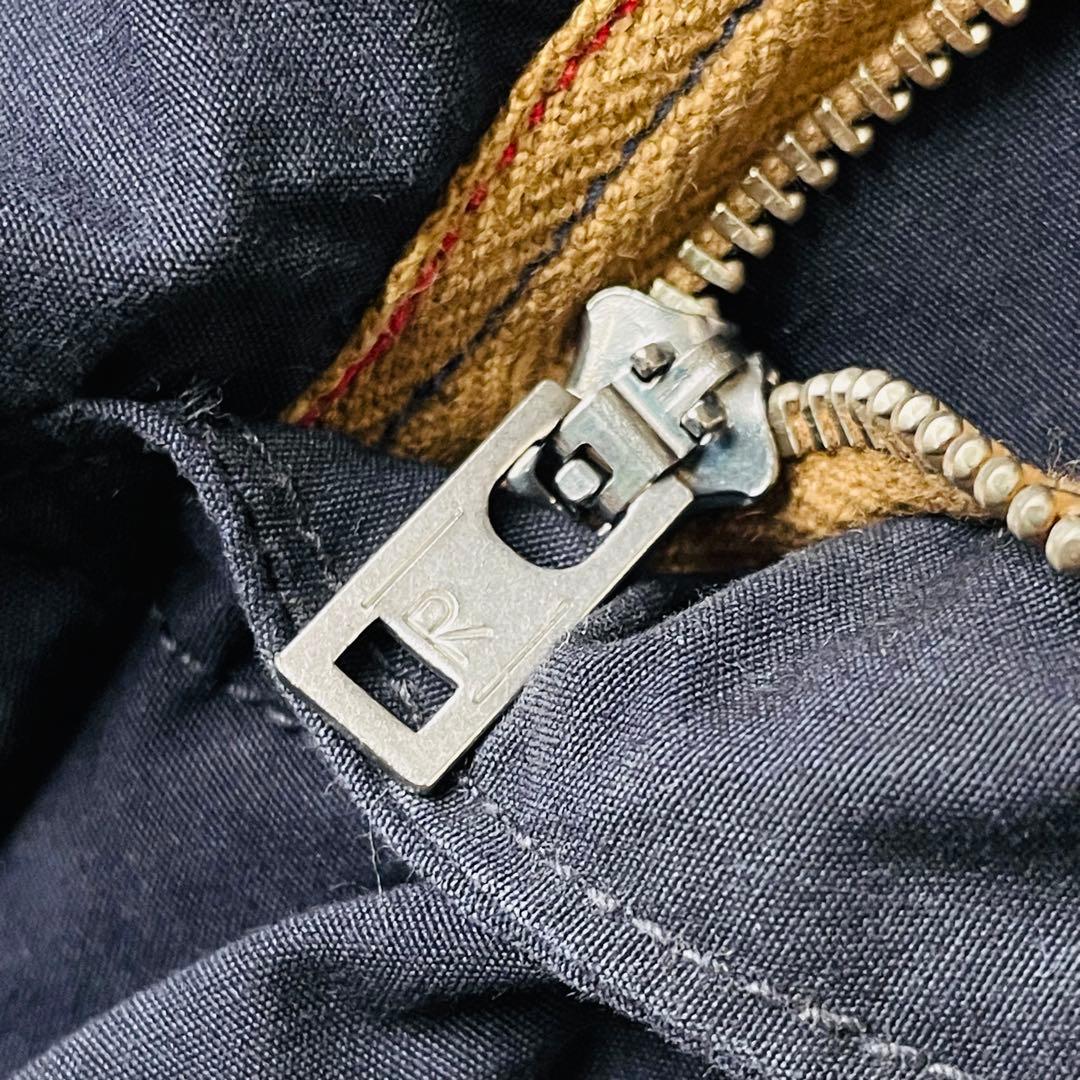 4802【美品】45R チノパン ウェザーの908セイルパンツ　M 紺　日本製