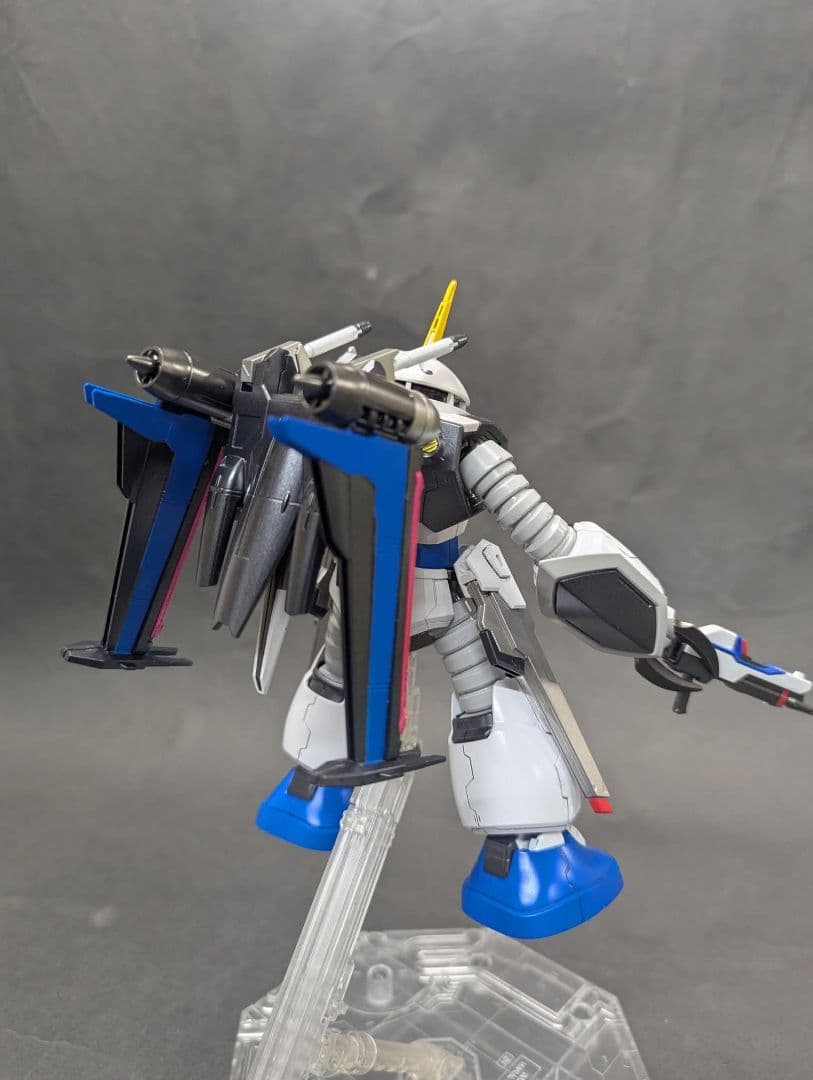 HGズゴック キャリアバーアイフリット、マイティーストライクフリーダム付き