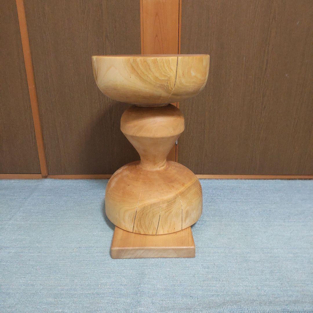 だてかんば丸太椅子スツール