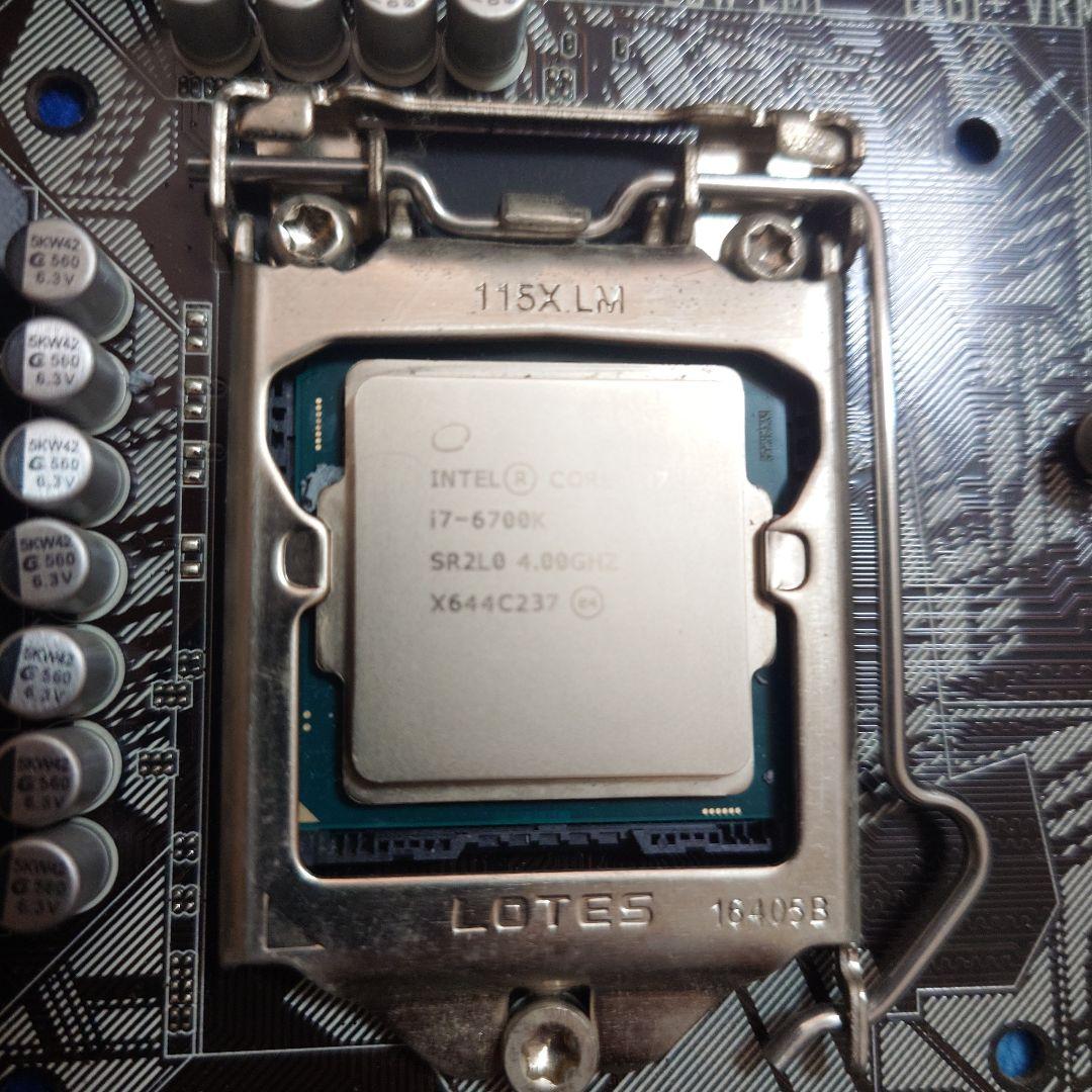 マザーボード ASUS H170-PRO i7 6700K