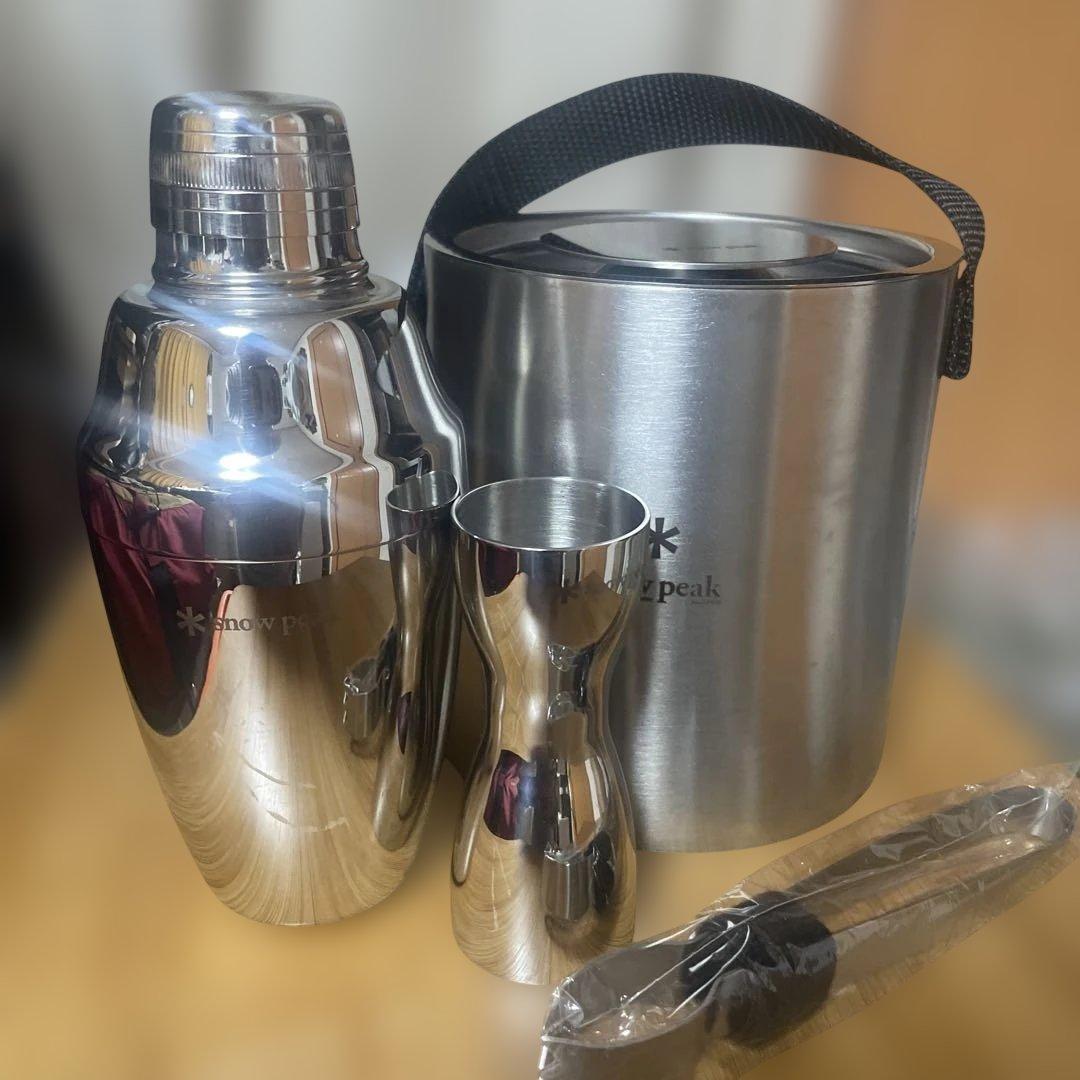 スノーピーク　アイスペール&カクテルシェーカーセット　ポイントギフト