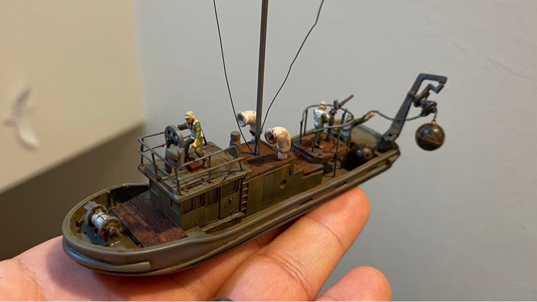 ゴジラー1.0 マイナスワン　ジオラマ　がんばれ新生丸