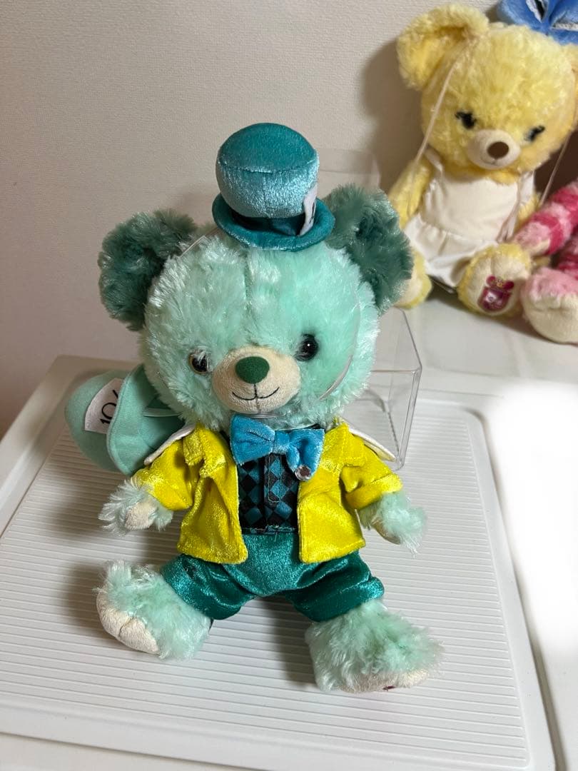 ユニベアシティのぬいぐるみセット（ミントティー、レッドベリー、アリス）