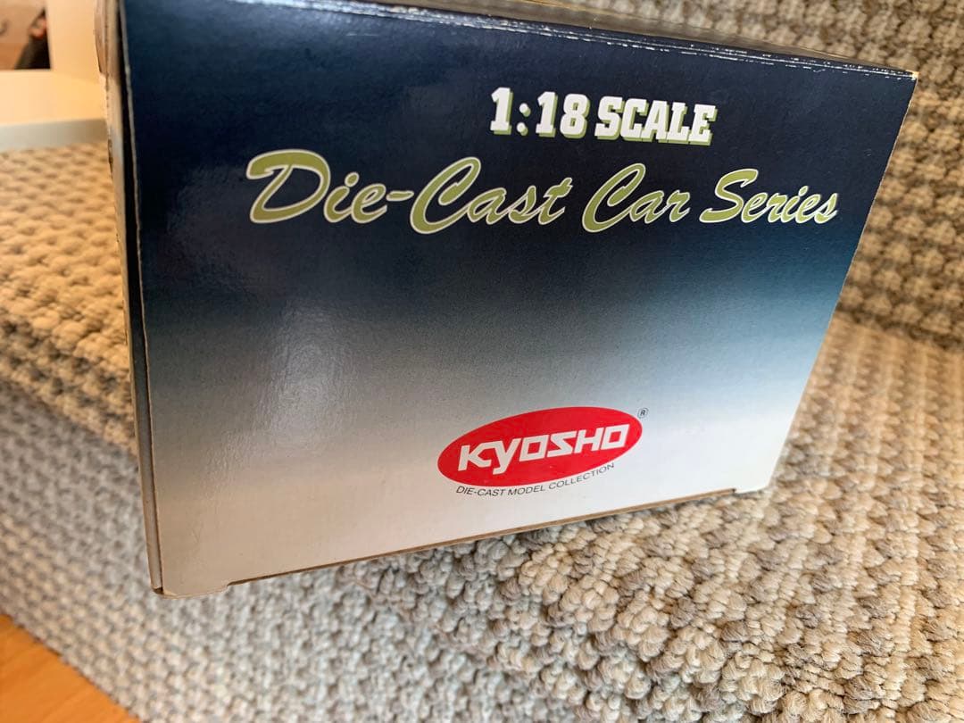 極レア　状態良し　京商　オースチン　ミニ　カントリーマン　ブルー　1/18