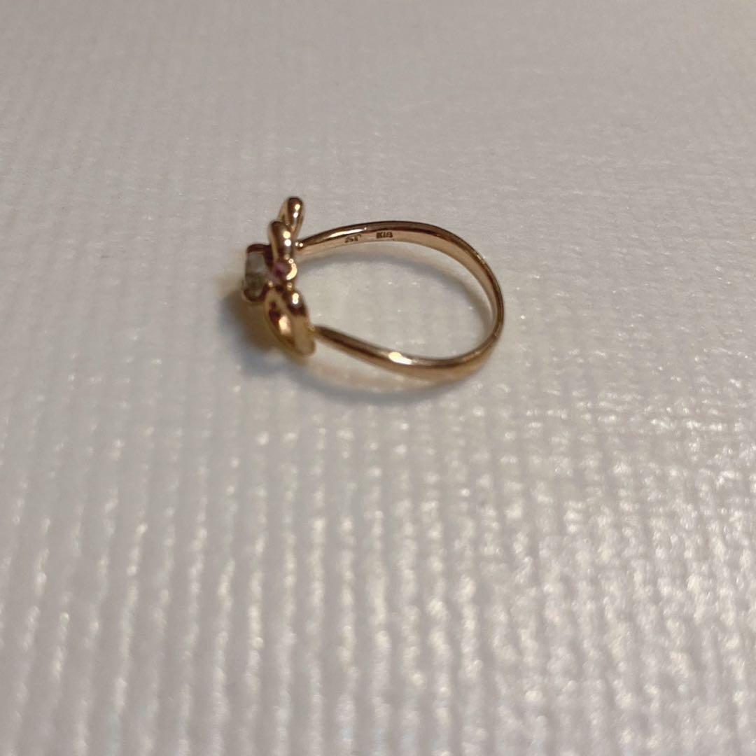 サマンサティアラ Samantha Tiara リング K18 wpg 4号