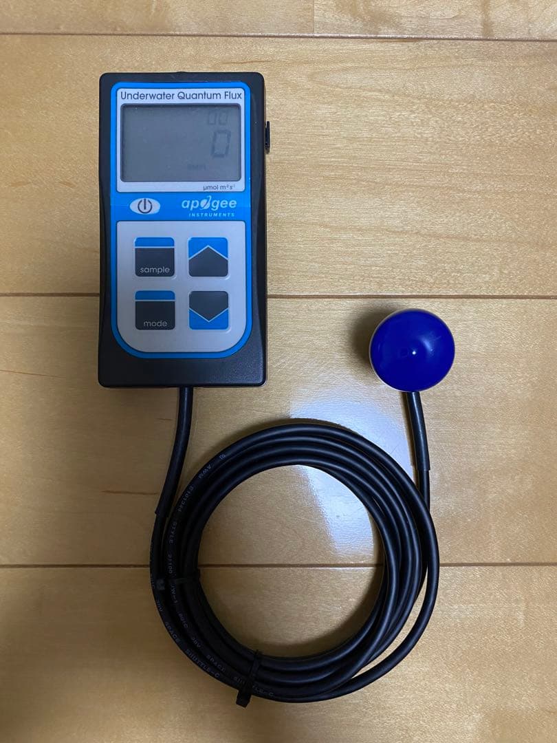 アクアリウム用 PARセンサー　Apogee MQ-510