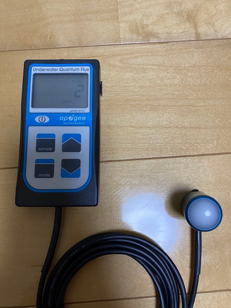 アクアリウム用 PARセンサー　Apogee MQ-510