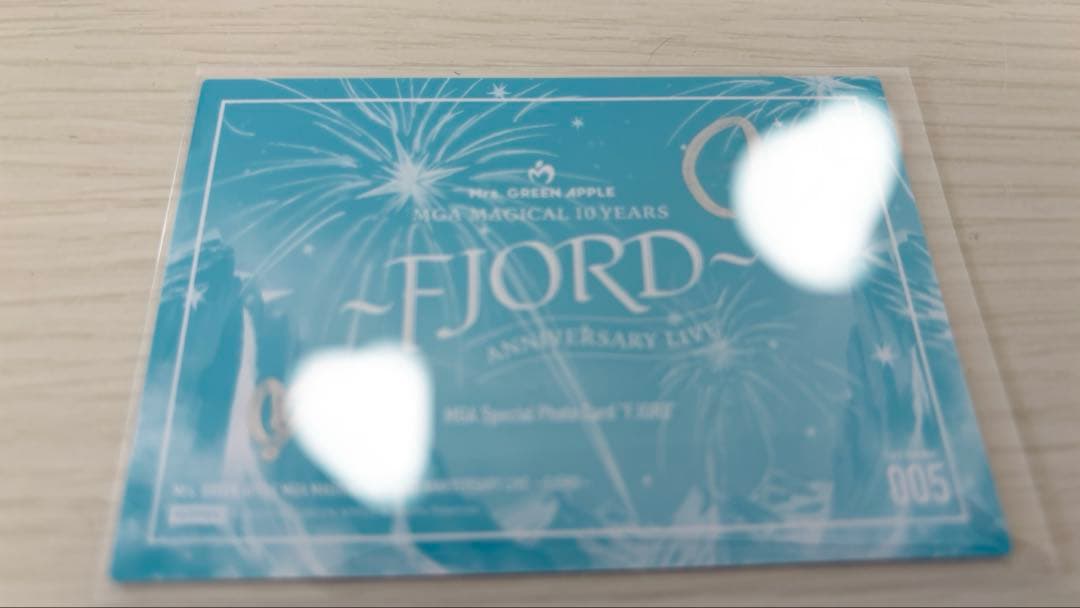 大森元貴さん サイン入りカード