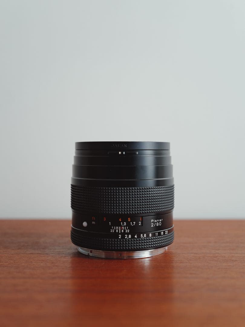 レンズ(単焦点) CONTAX Planar T 80mm f2(645)