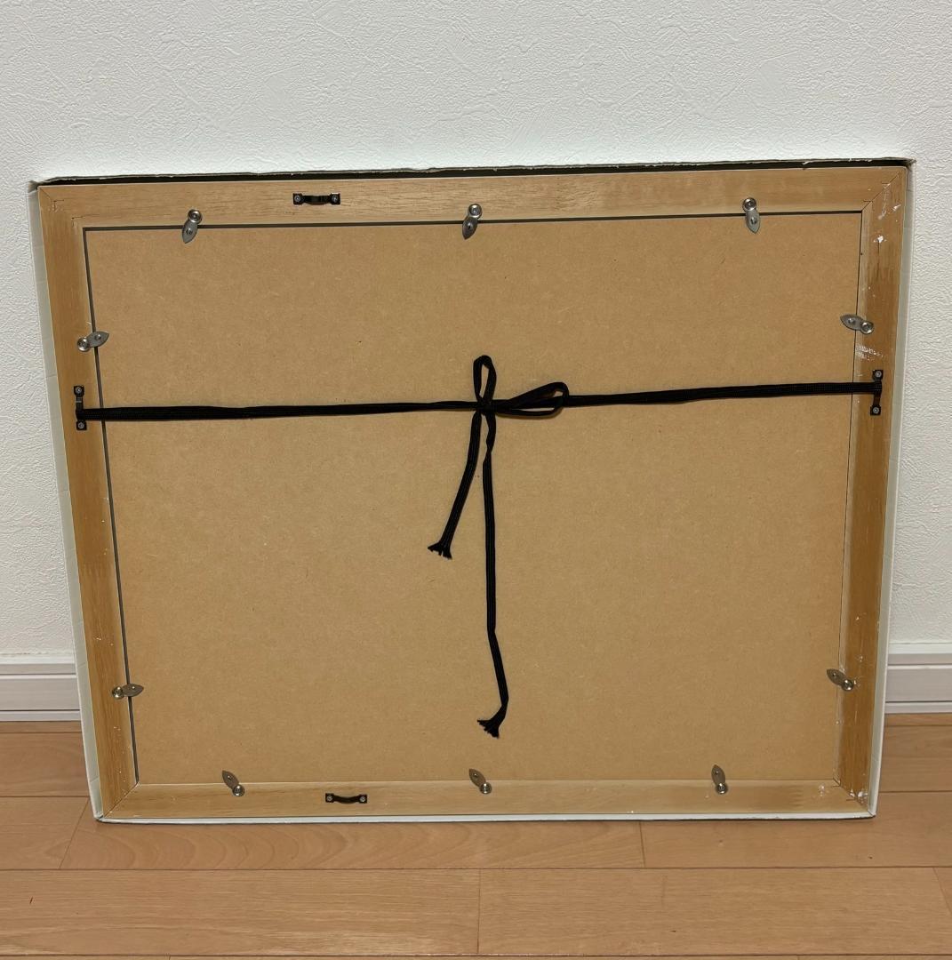 いわさきちひろ ポスター額「花と少女」絵画