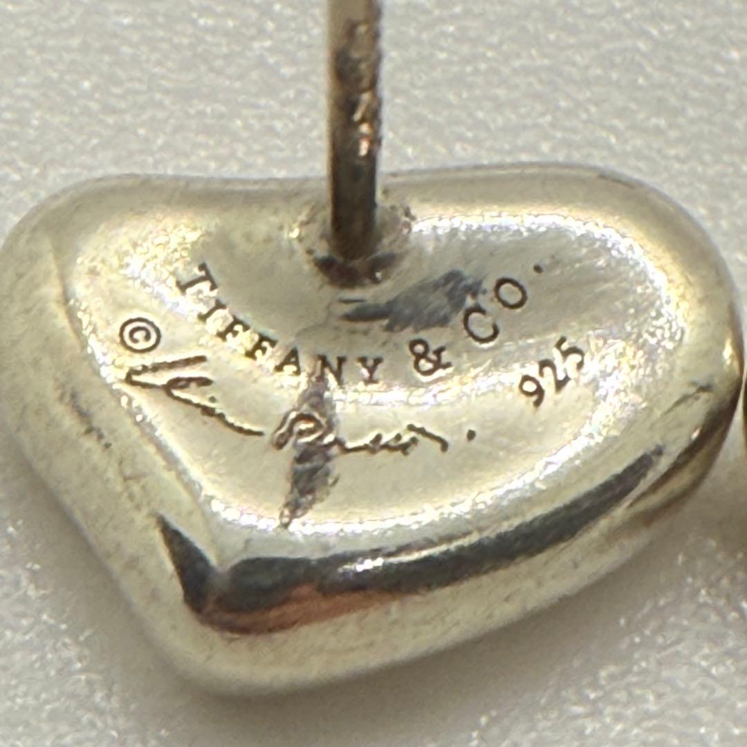 【社外キャッチ】TIFFANY&Co. フルハート ピアス シルバー 925