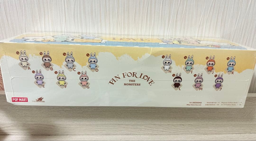 THE MONSTER PIN FOR LOVEシリーズ（A-M)ラブブ　新作