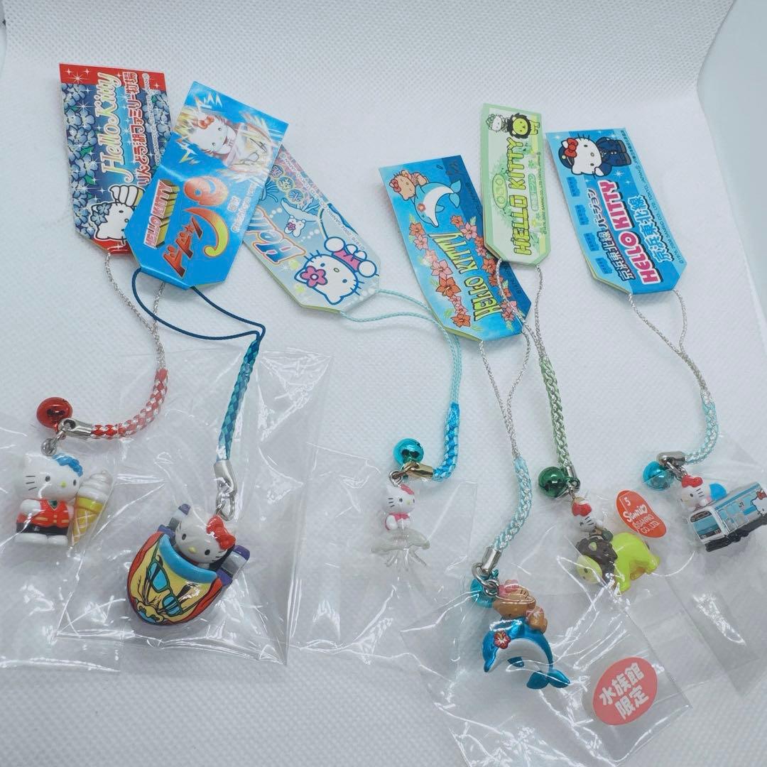 ハローキティ ご当地キティ　レアストラップ6本セット