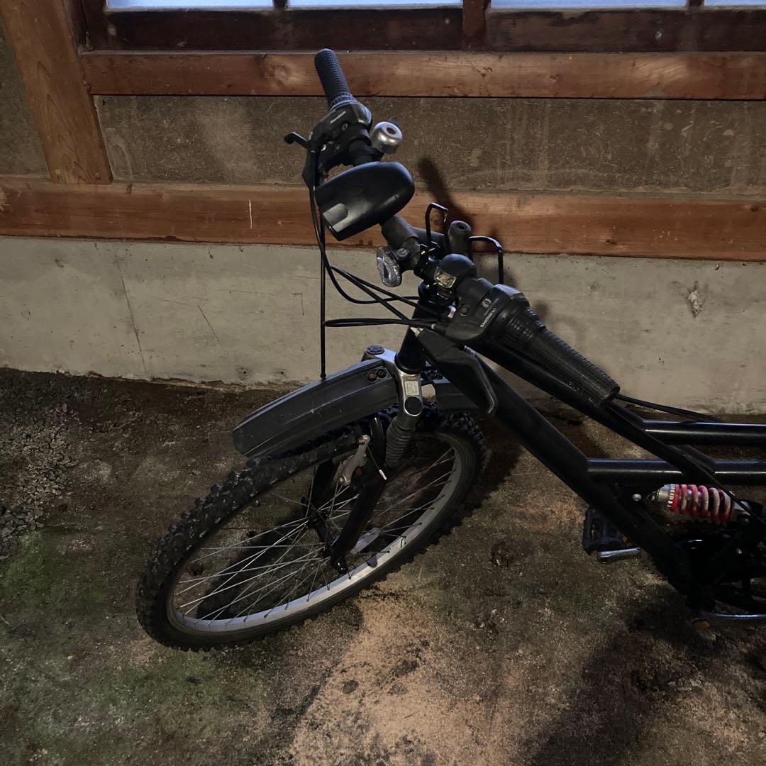 マウンテンバイク ブラック