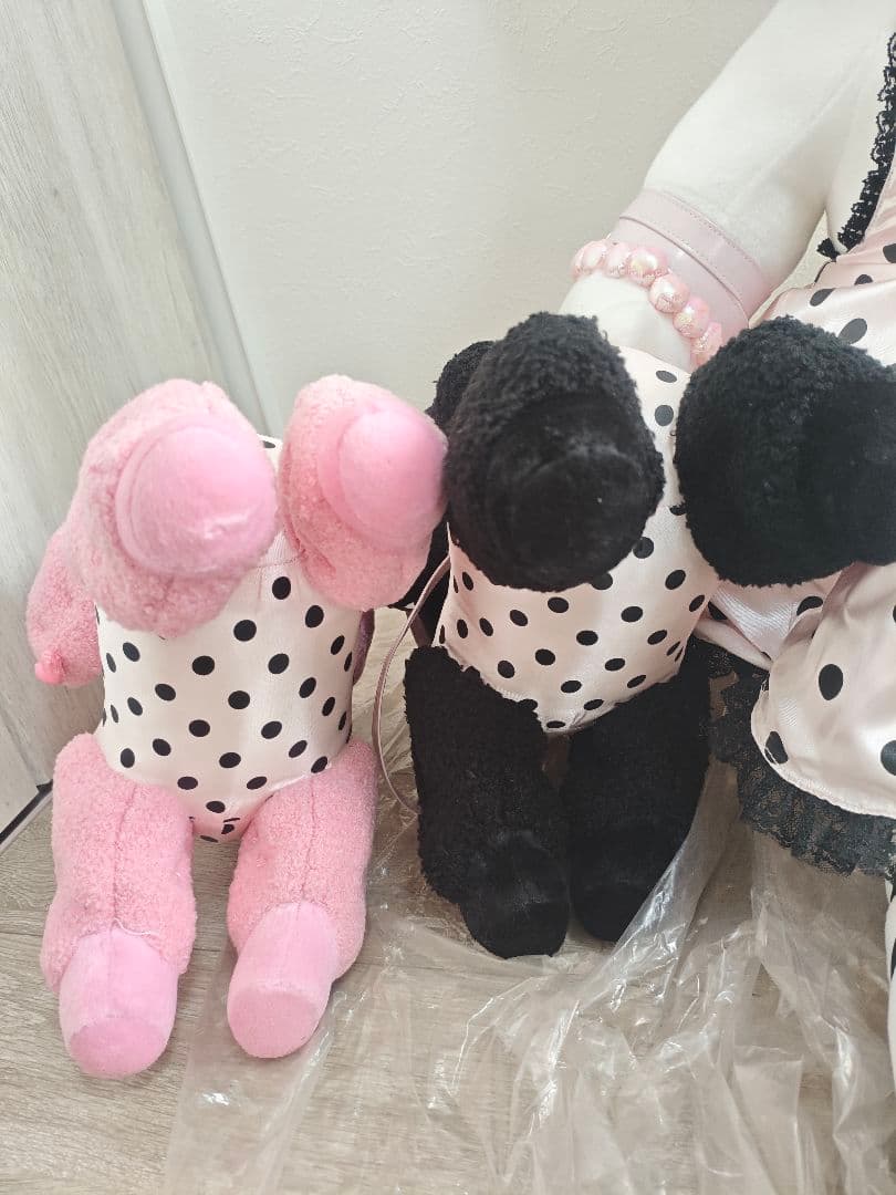 激レア momoberry ハローキティ プードル　巨大ぬいぐるみ 2005年