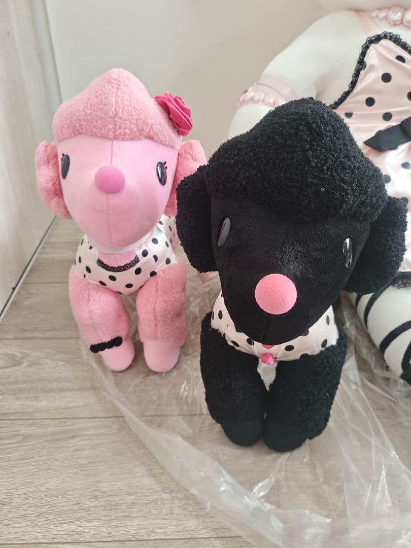 激レア momoberry ハローキティ プードル　巨大ぬいぐるみ 2005年