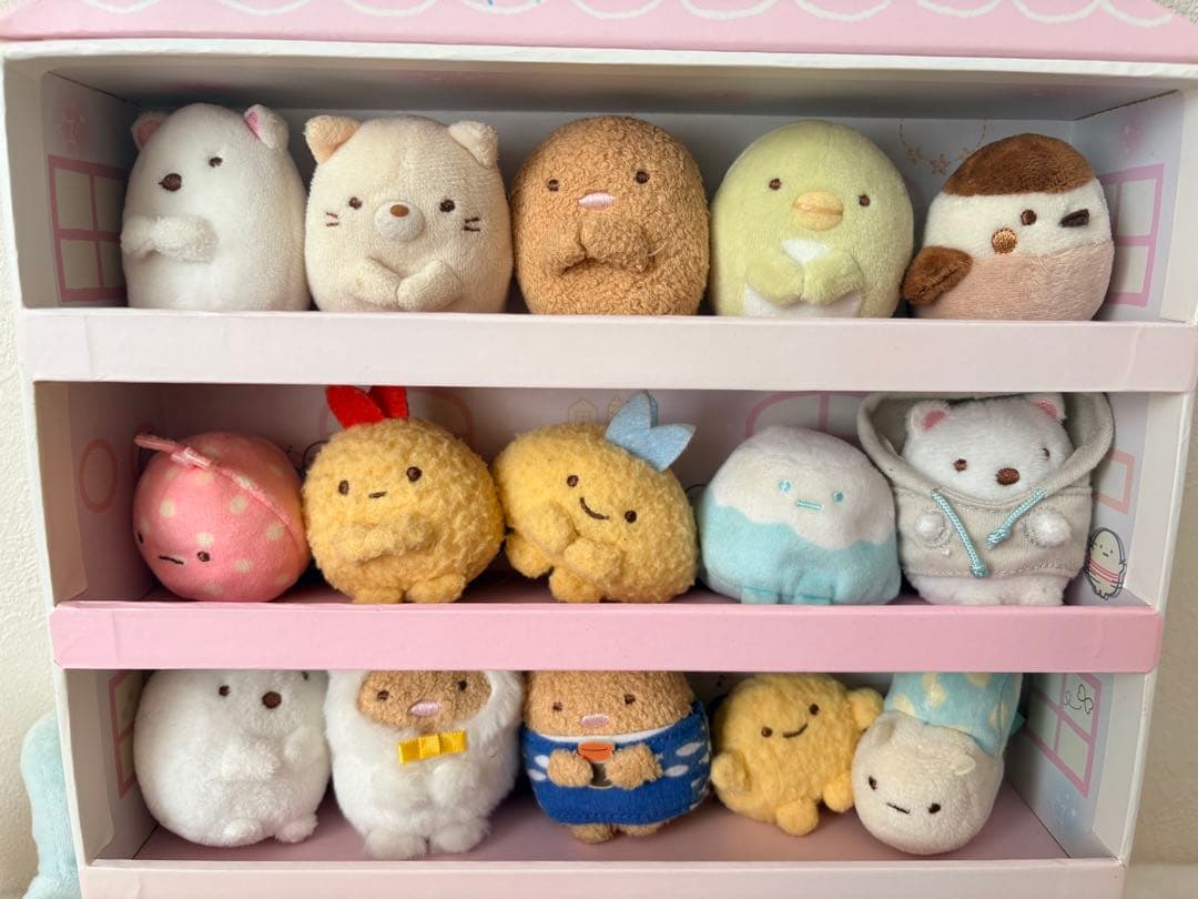 すみっコぐらし　てのりぬいぐるみ　グッズ　着せかえ　セット売り