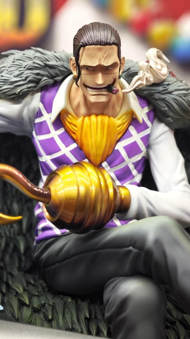 ワンピース クロスギルド ミホーク クロコダイル フィギュア ガレージキット