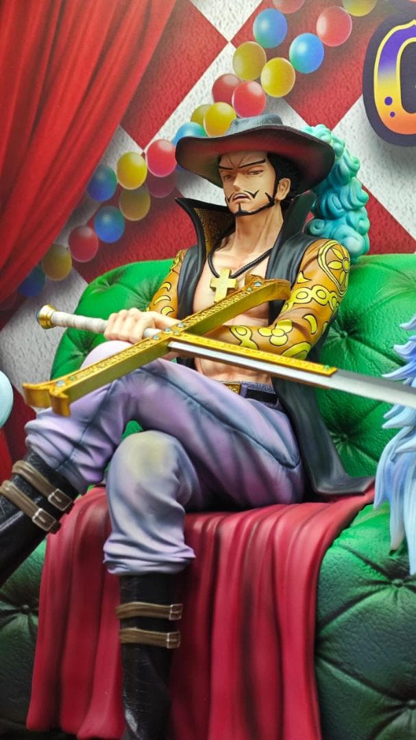 ワンピース クロスギルド ミホーク クロコダイル フィギュア ガレージキット