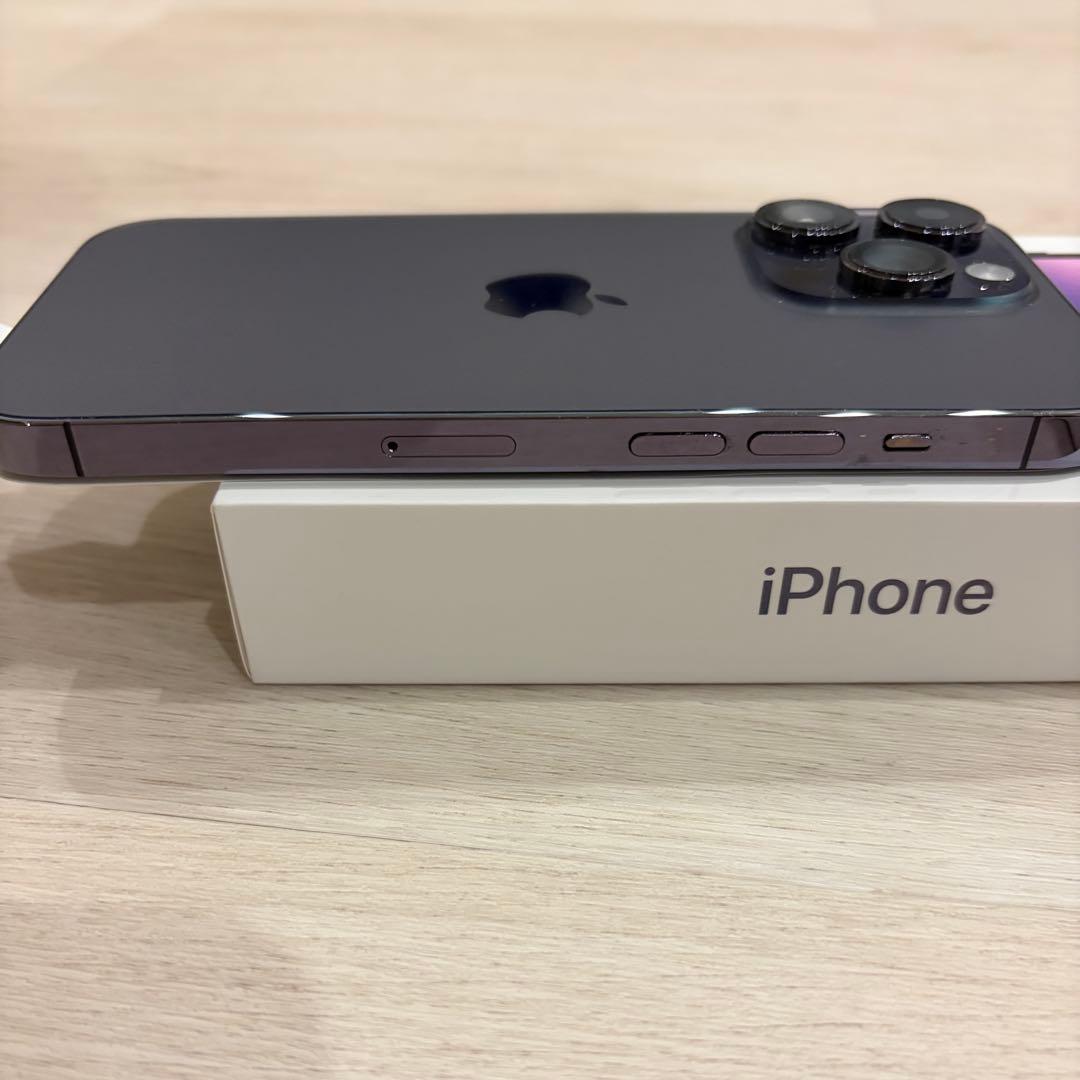 Apple iPhone 14 Pro ディープパープル 本体　値下げしました。