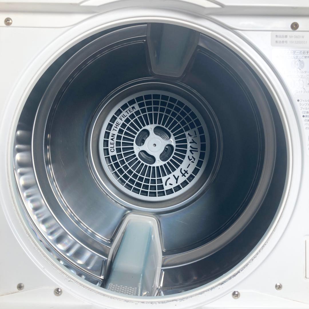 美品 Panasonic 衣類乾燥機 NH-D603 2018年製
