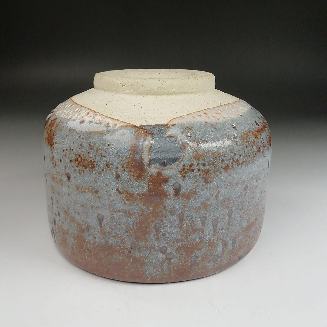 Ｔ９０３　茶碗　『鼡志野』『順風陶苑　加藤鐐 作』　共箱　抹茶碗　茶道具