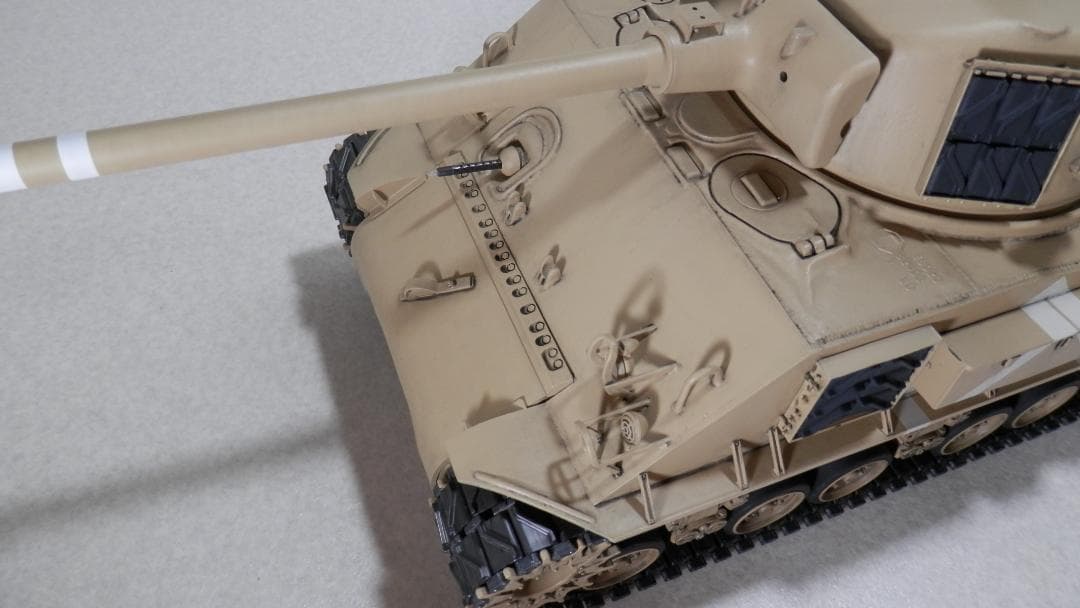 RC戦車 1/16スケール M51スーパーシャーマン　組立済み