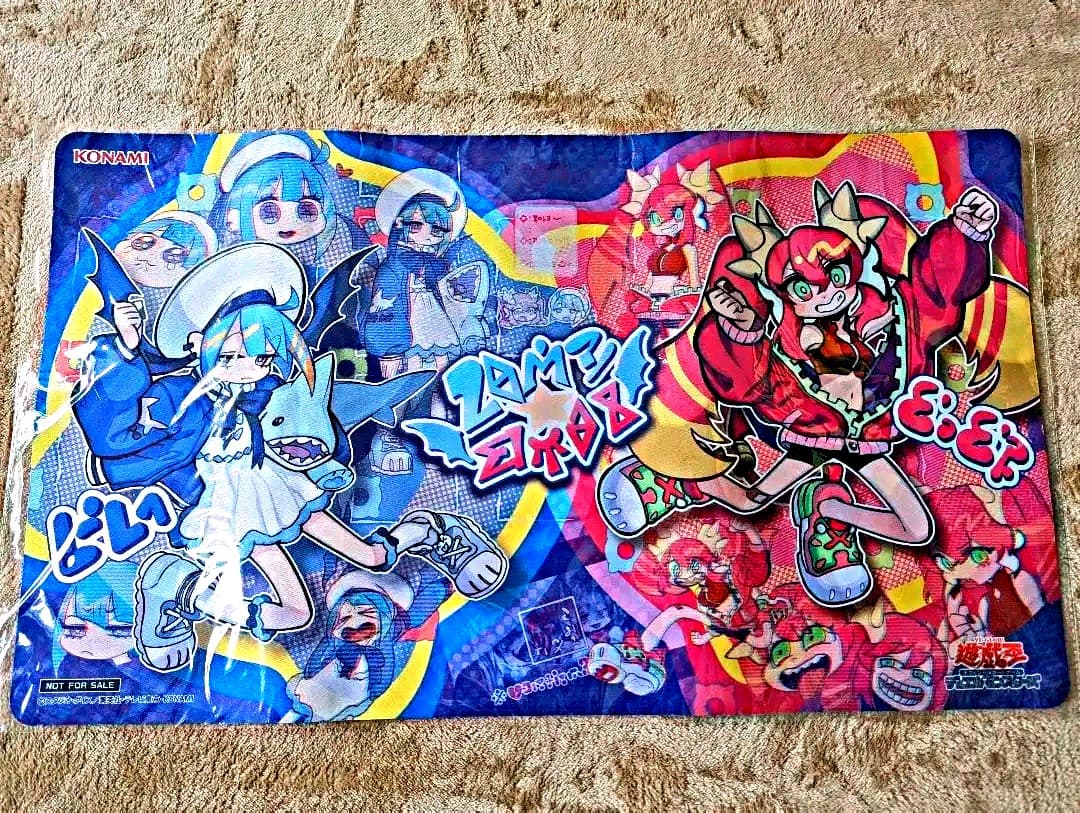 遊戯王プレイマット　イビルツイン　キスキル・リィラ