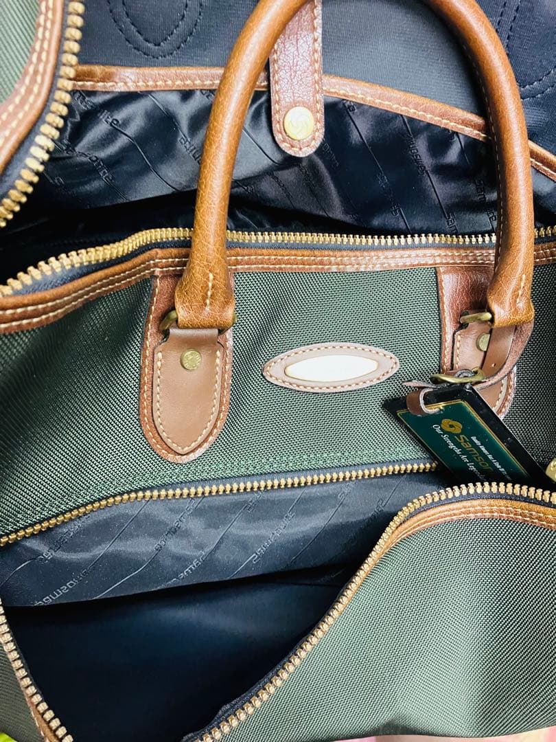 [Samsonite]ACE CO・未使用・大き目のトラベルバッグ・ショルダー可